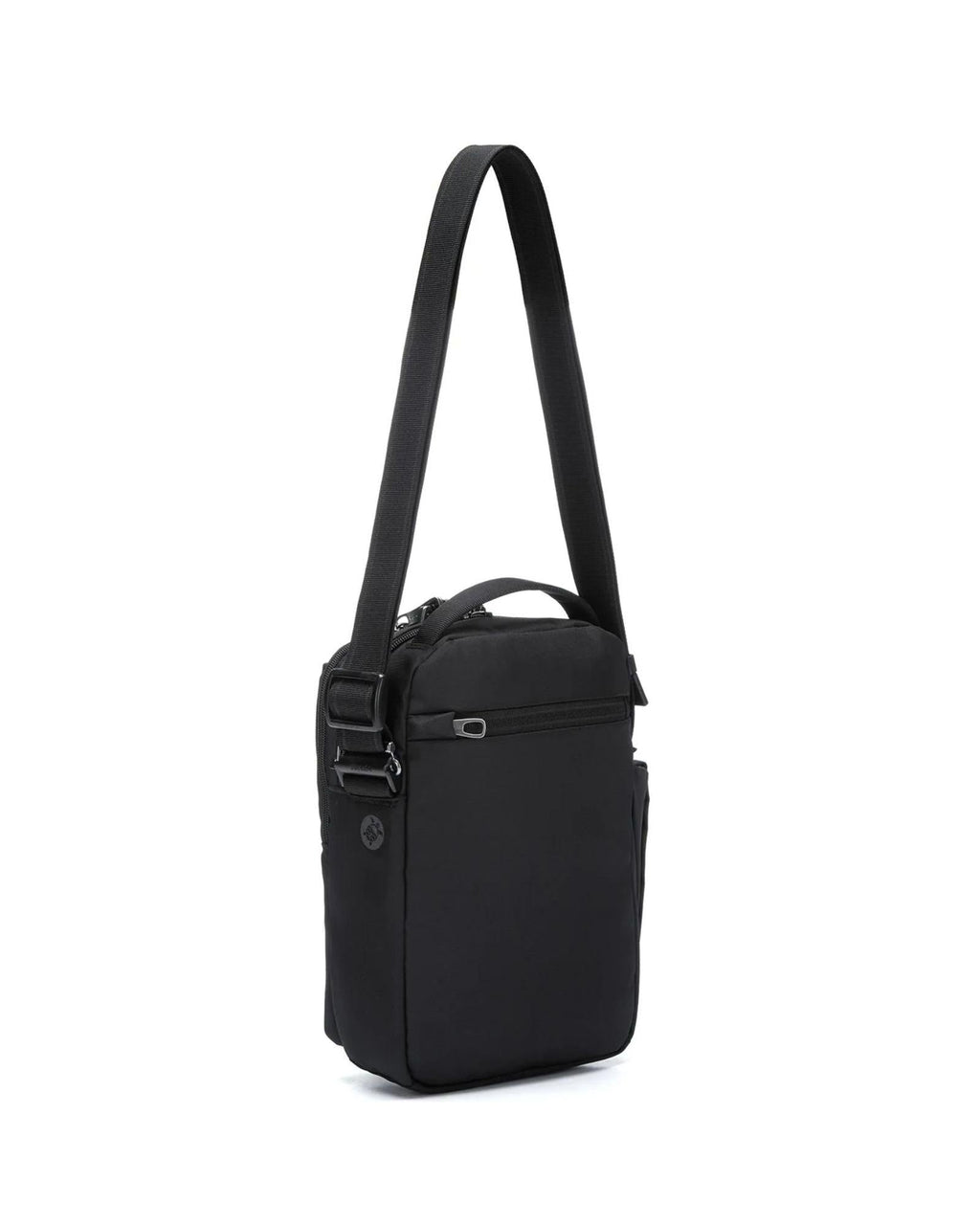 Pacsafe V Tour Anti-Theft Crossbody Bag - Jet Black Back Right Image 5