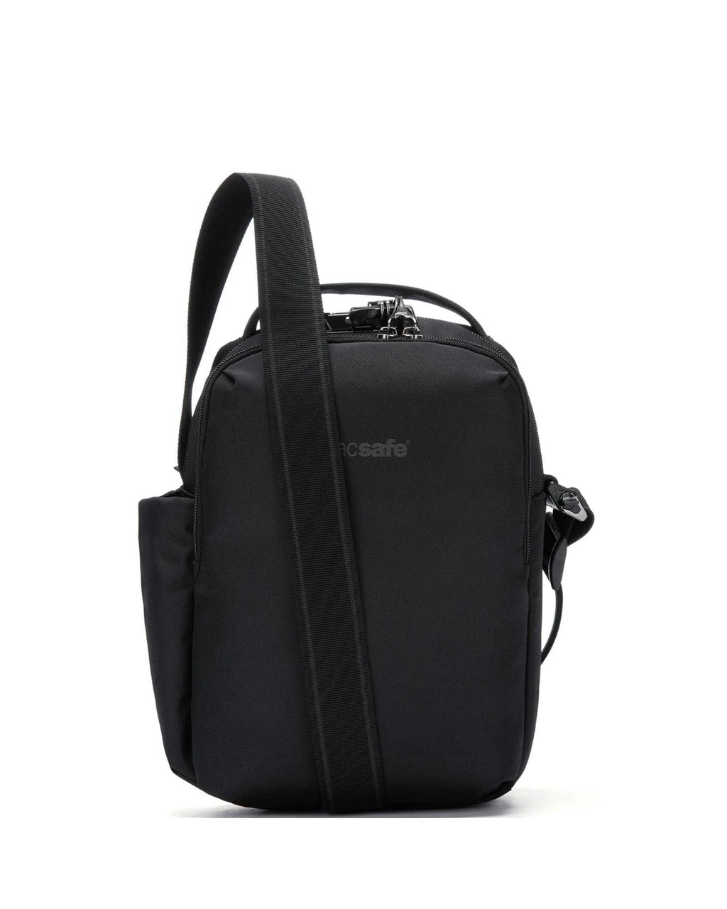 Pacsafe V Tour Anti-Theft Crossbody Bag - Jet Black Front Image 1
