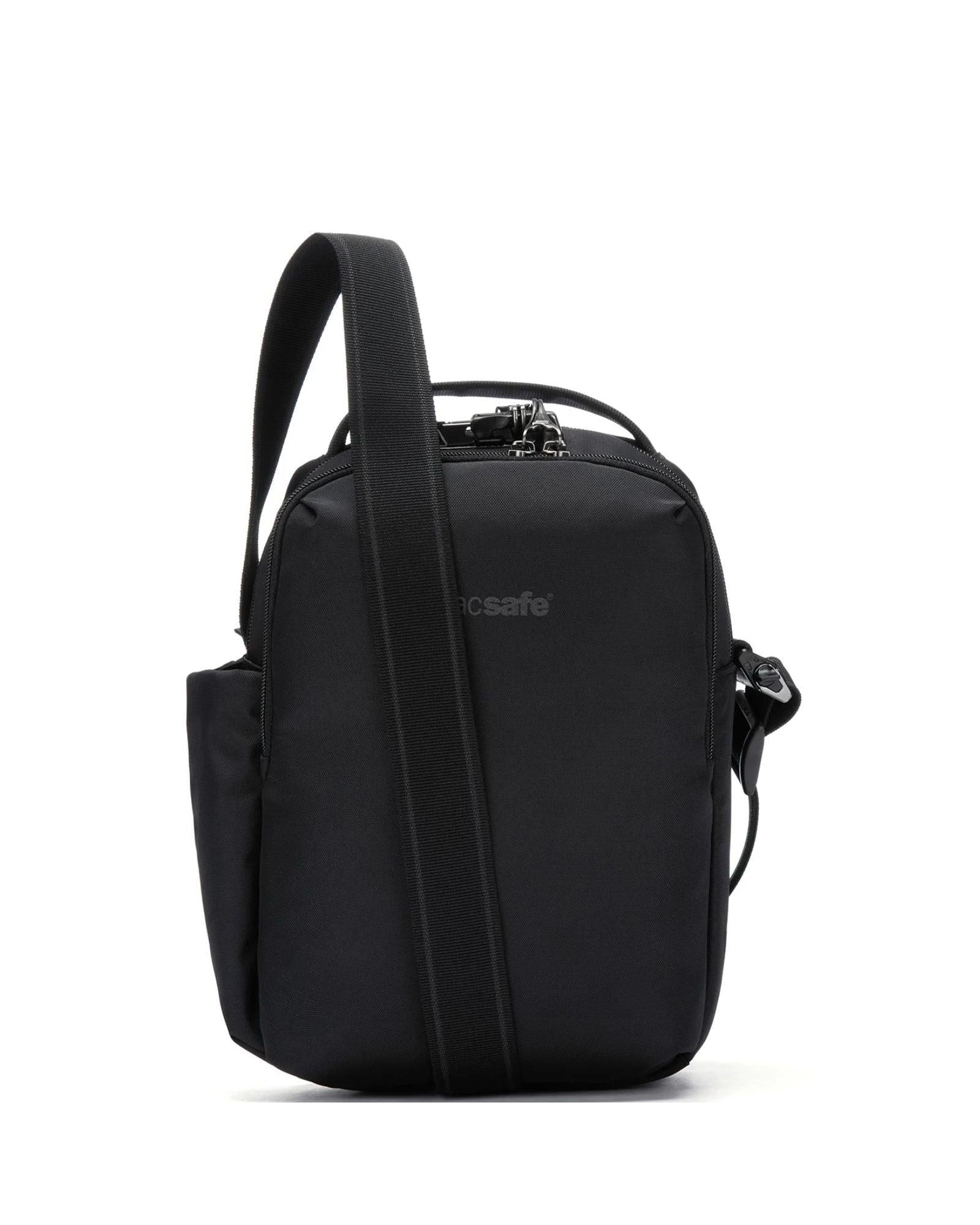 Pacsafe V Tour Anti-Theft Crossbody Bag - Jet Black Front Image 1