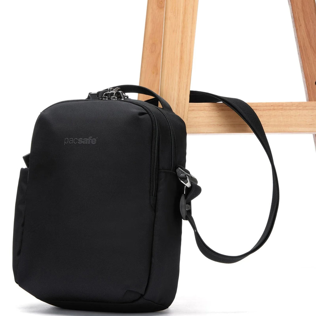 Pacsafe V Tour Anti-Theft Crossbody Bag - Jet Black