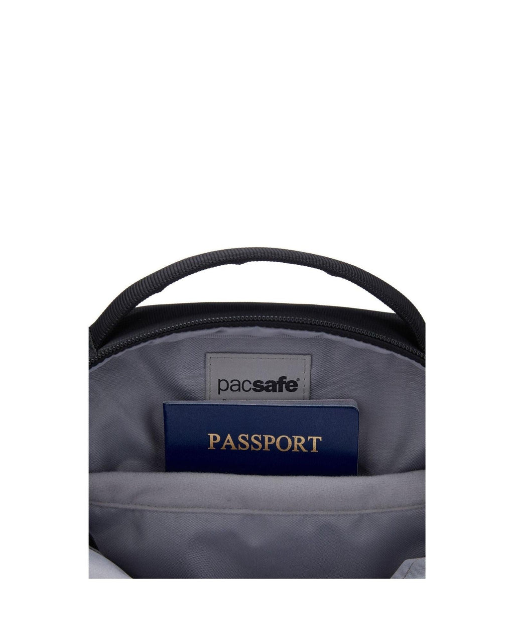 Pacsafe V Tour Anti-Theft Crossbody Bag - Jet Black Image 6
