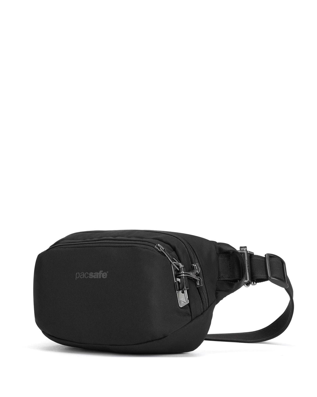 Pacsafe Vibe 100 Anti-Theft Waist Pack - 4L - Jet Black Front Left Image 2