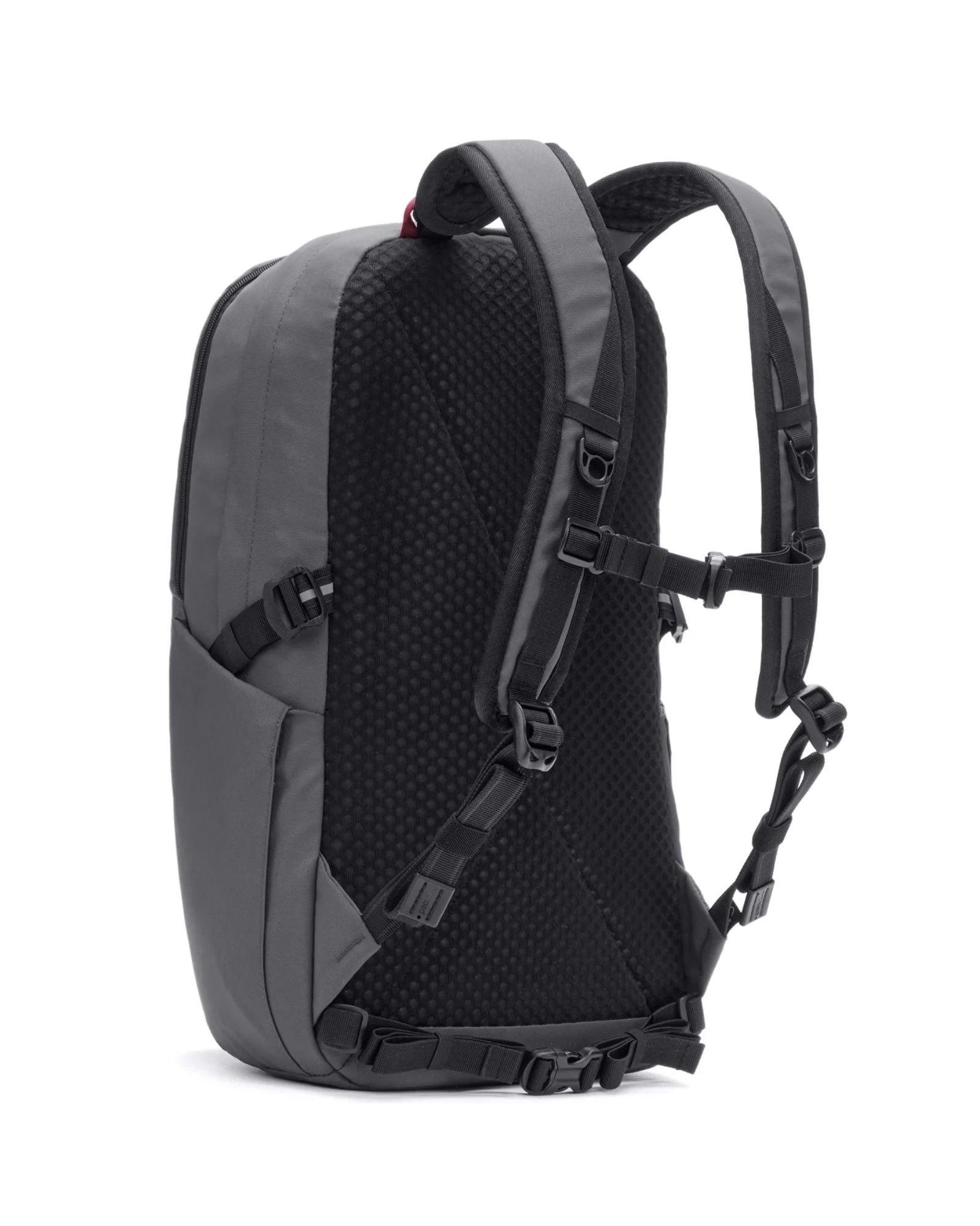 Pacsafe Vibe Anti-Theft Backpack - 25L - Slate Back Left Image 5