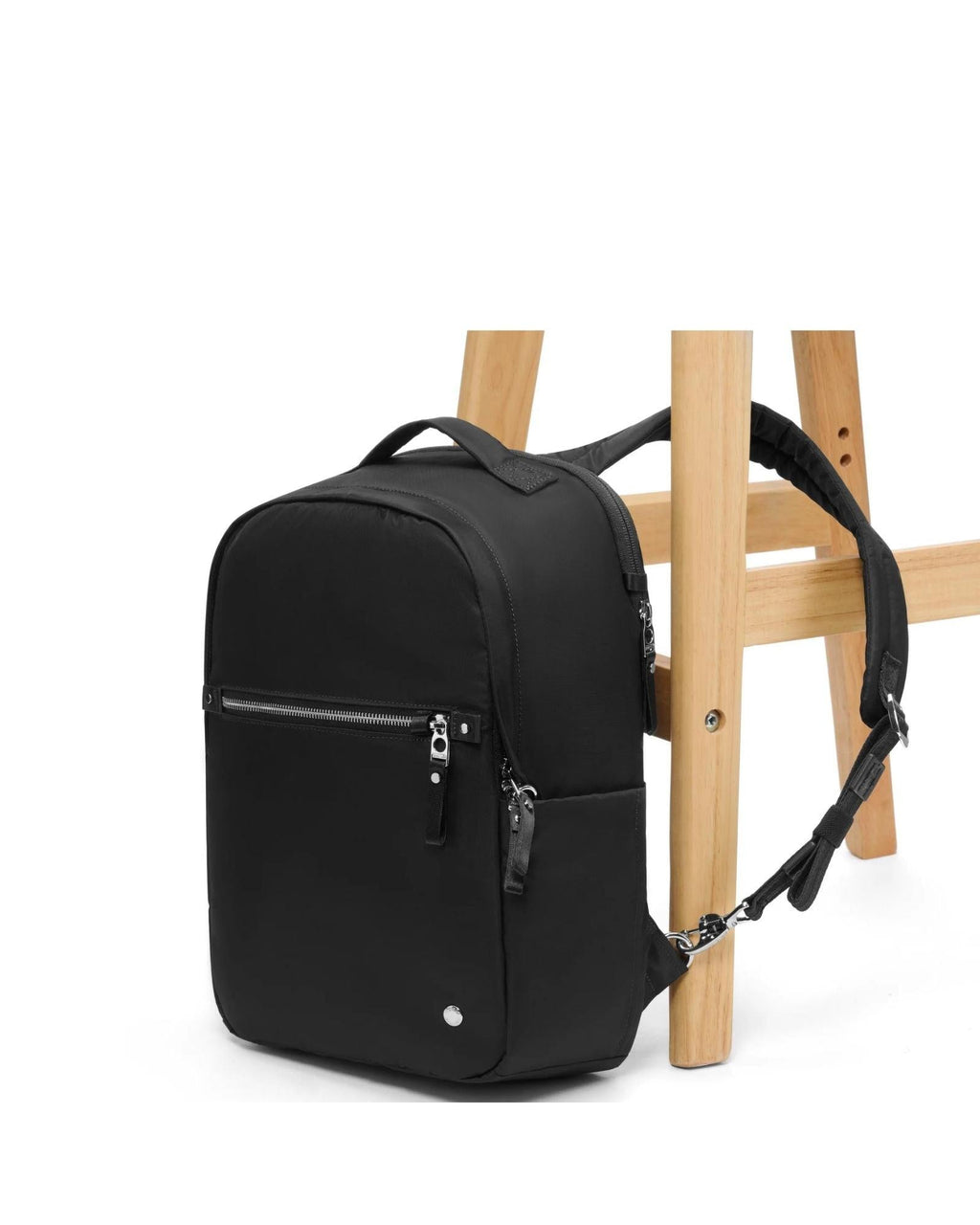 Pacsafe W Anti-Theft Laptop Backpack - 13-Inch / 10L - Black Back Image 11