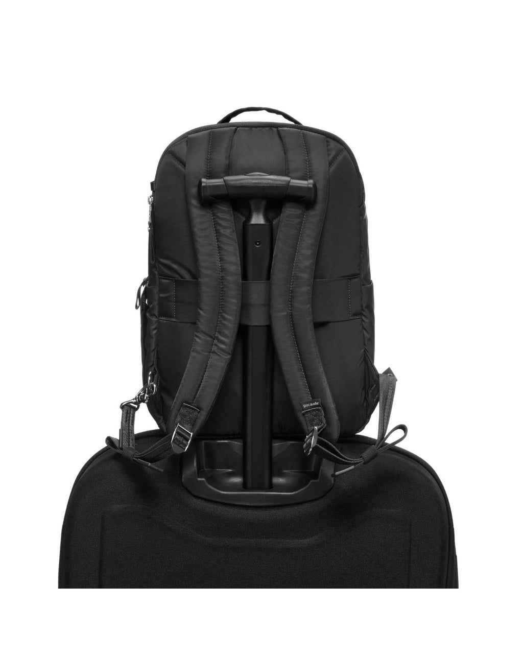Pacsafe W Anti-Theft Laptop Backpack - 13-Inch / 10L - Black Back Image 7