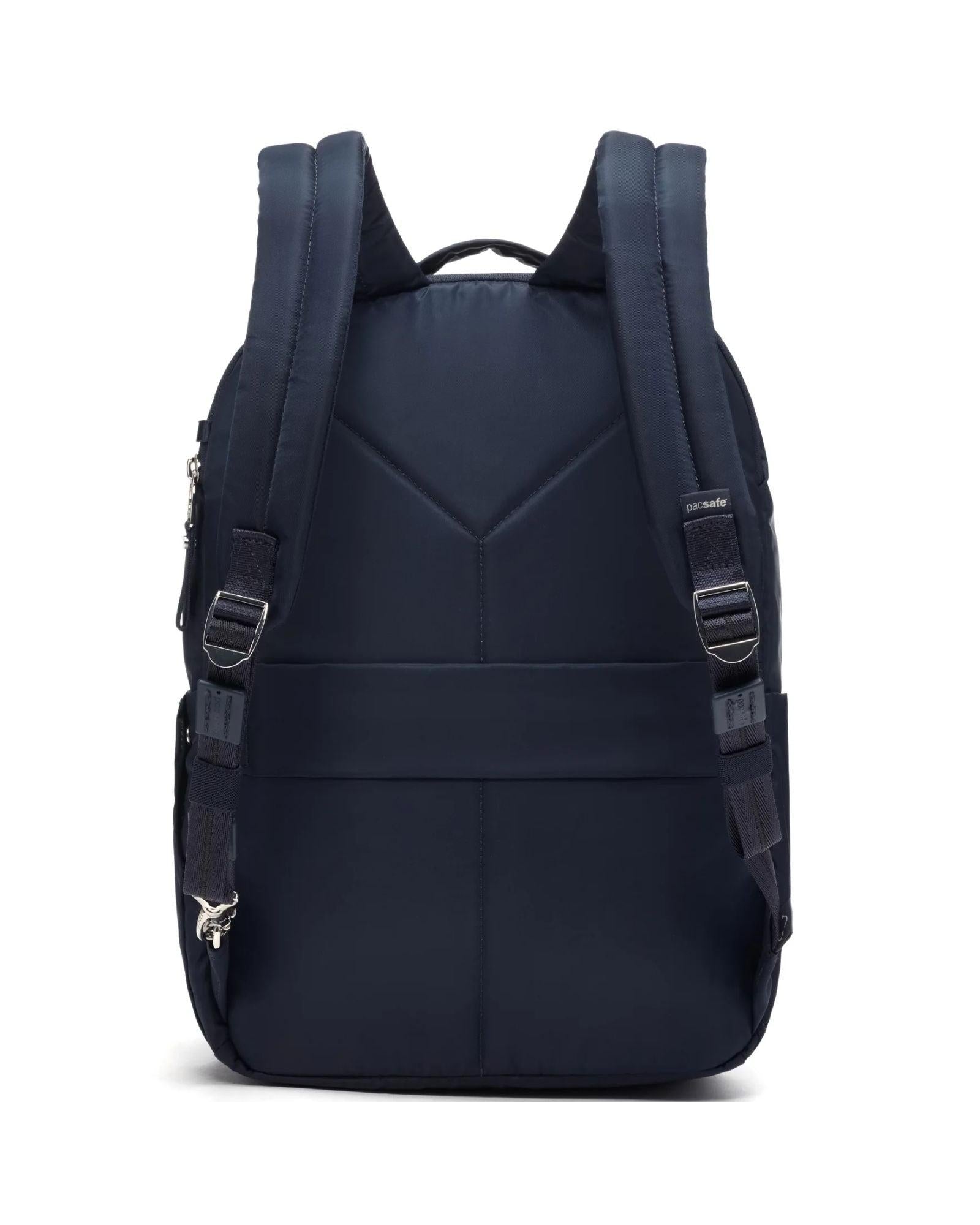 Pacsafe W Anti-Theft Laptop Backpack - 13-Inch / 10L - Navy Back Image 4