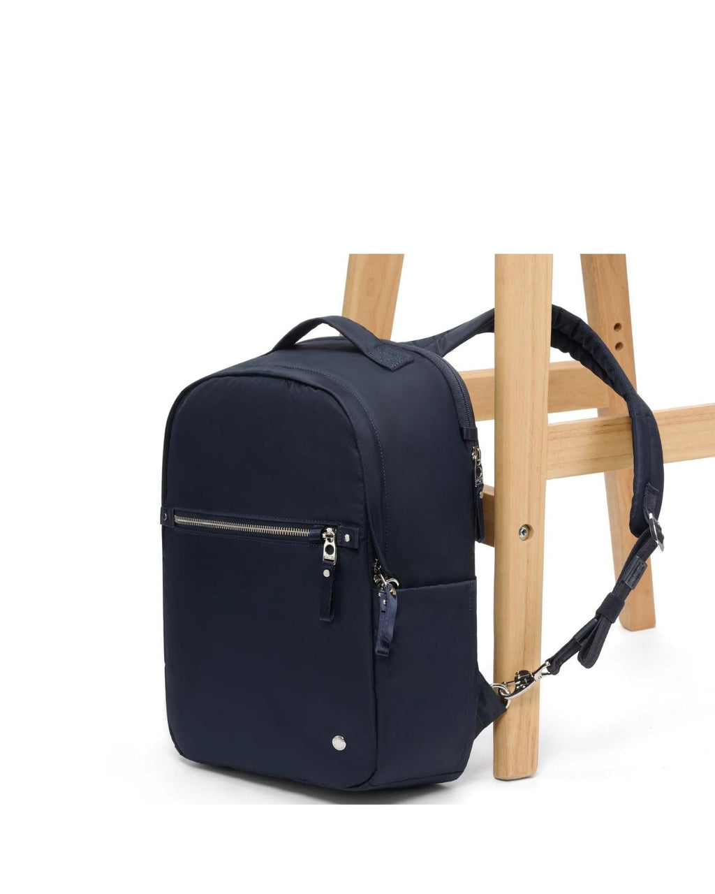 Pacsafe W Anti-Theft Laptop Backpack - 13-Inch / 10L - Navy Back Image 11