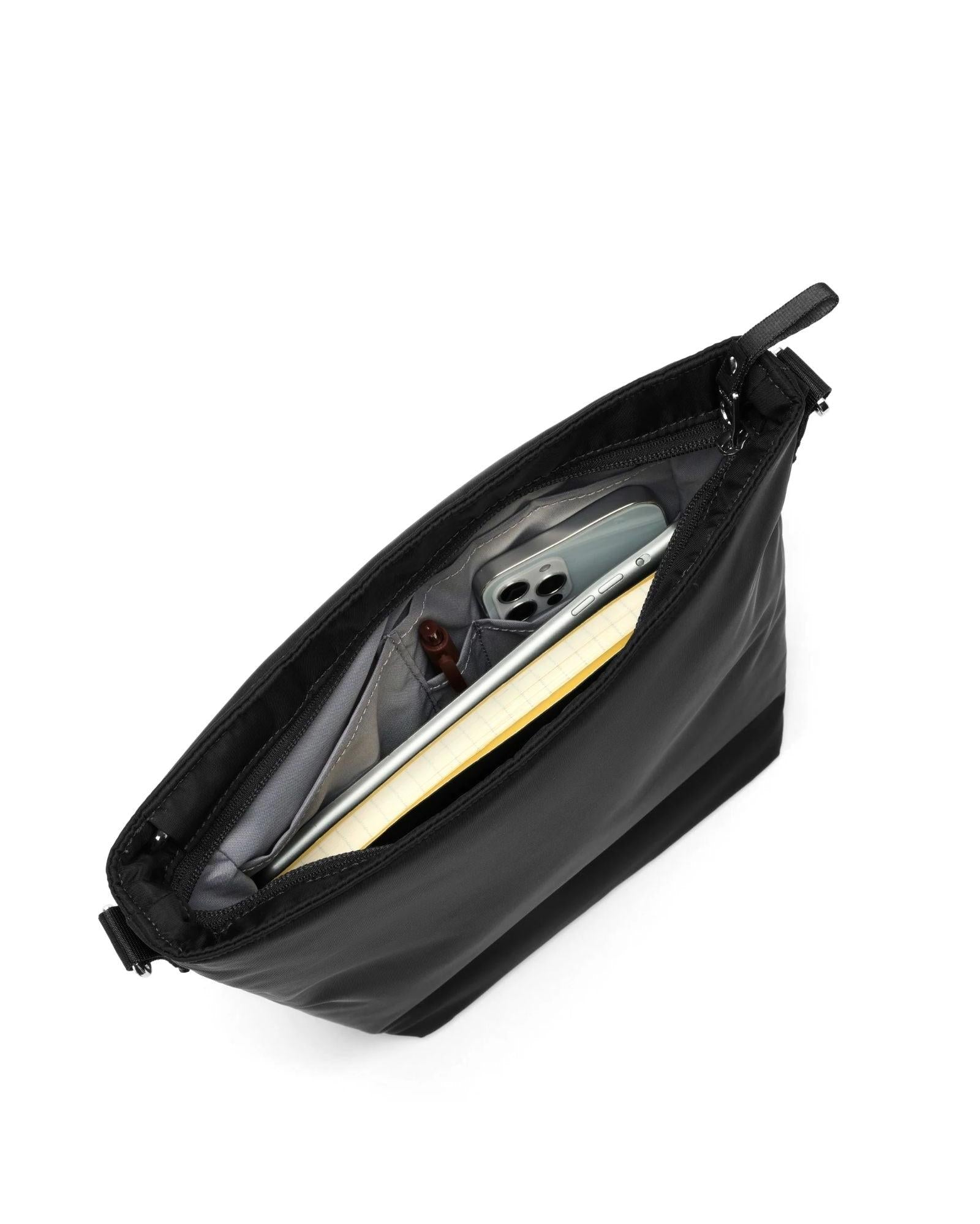 Pacsafe W Anti-Theft Crossbody Bag - 3L - Black Interior Image 6