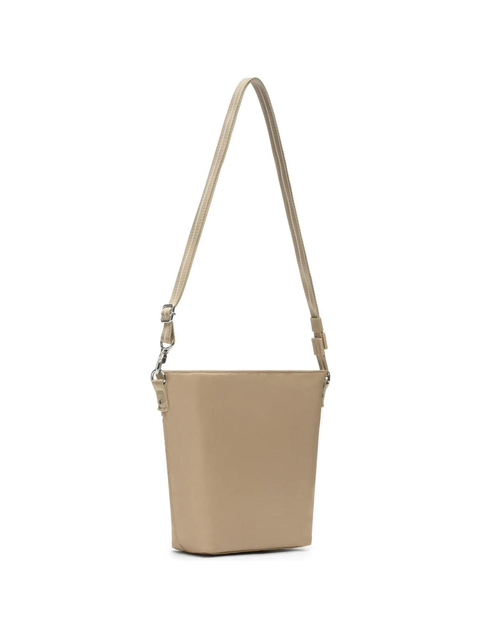 Pacsafe W Anti-Theft Crossbody Bag - 3L - Taupe Back Left Image 6