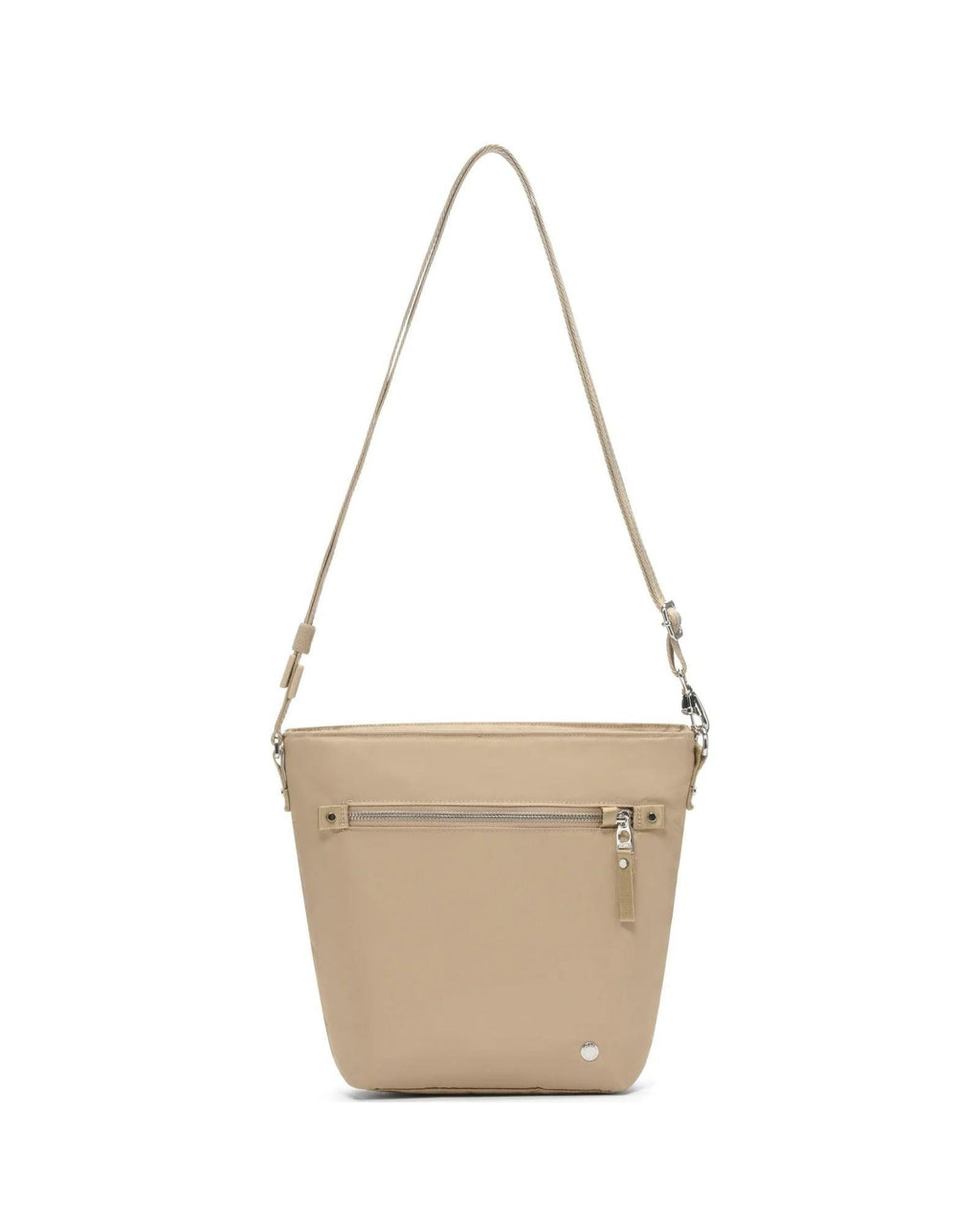 Pacsafe W Anti-Theft Crossbody Bag - 3L - Taupe Front Image 3