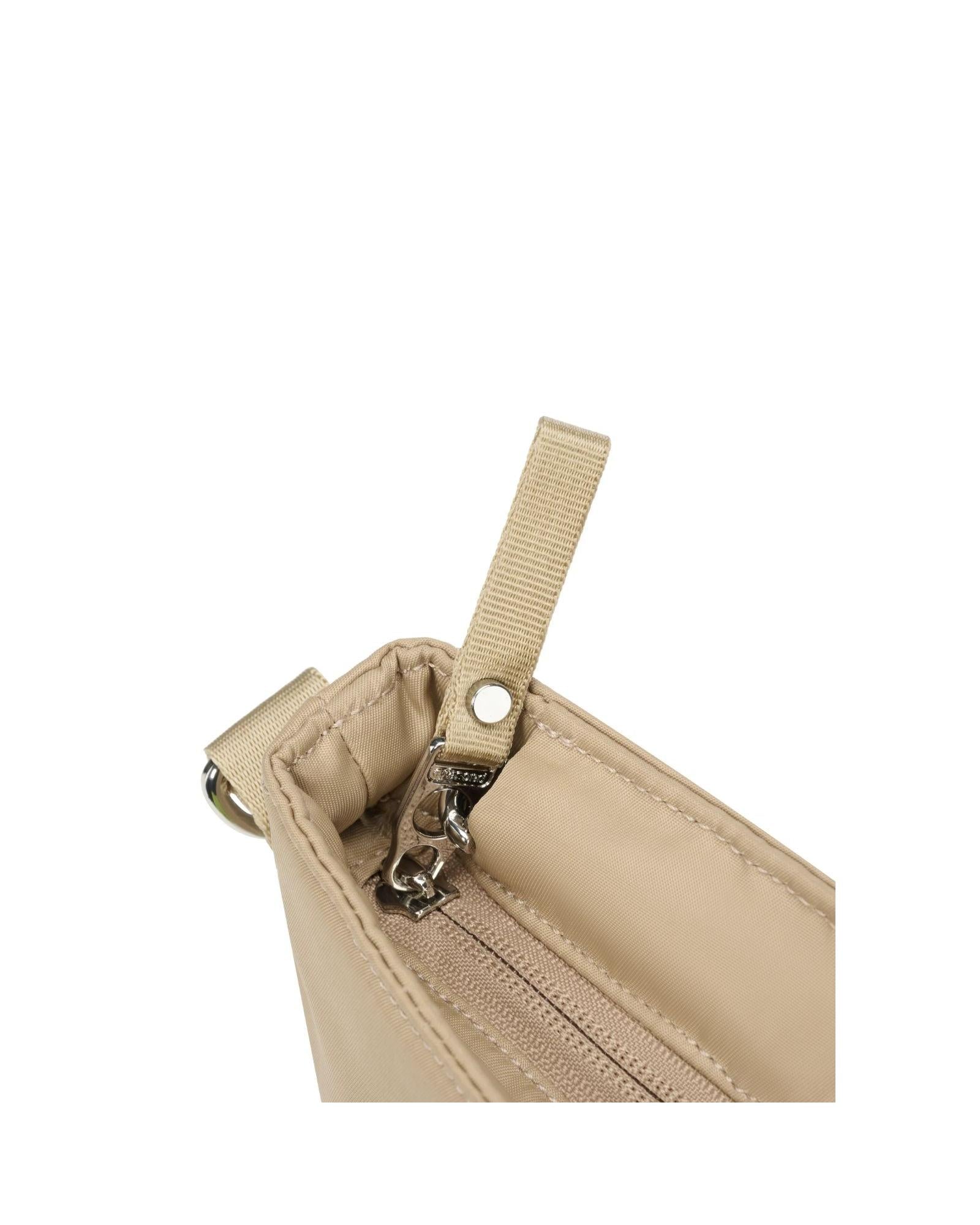 Pacsafe W Anti-Theft Crossbody Bag - 3L - Taupe Image 9