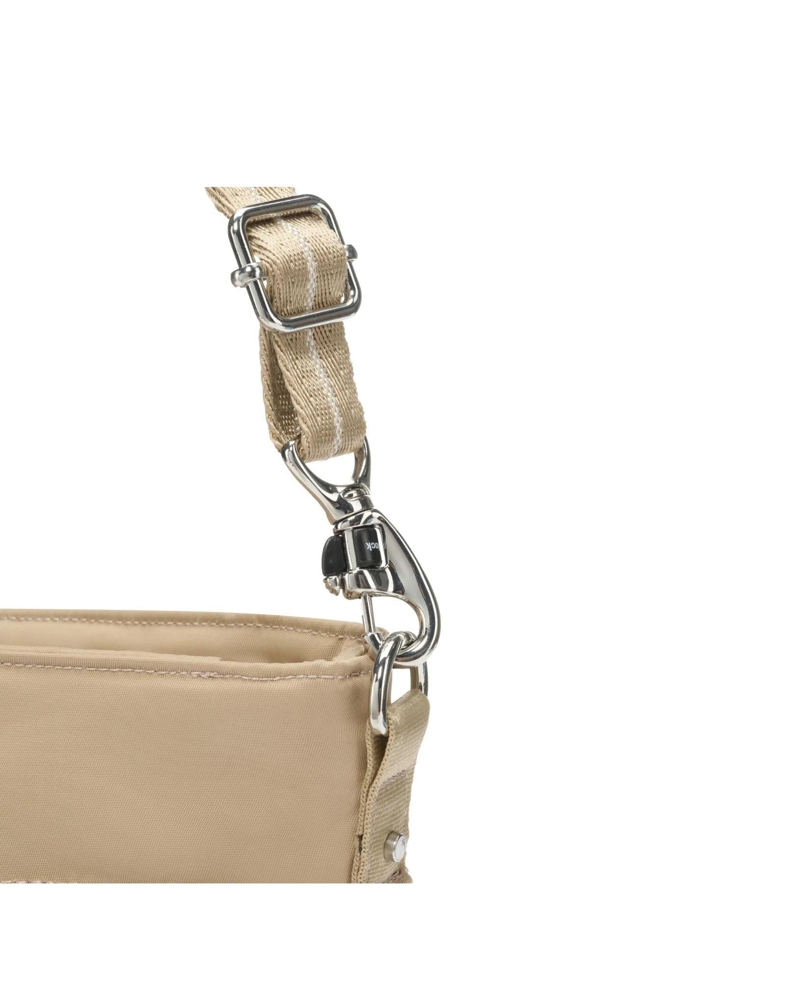 Pacsafe W Anti-Theft Crossbody Bag - 3L - Taupe Image 8