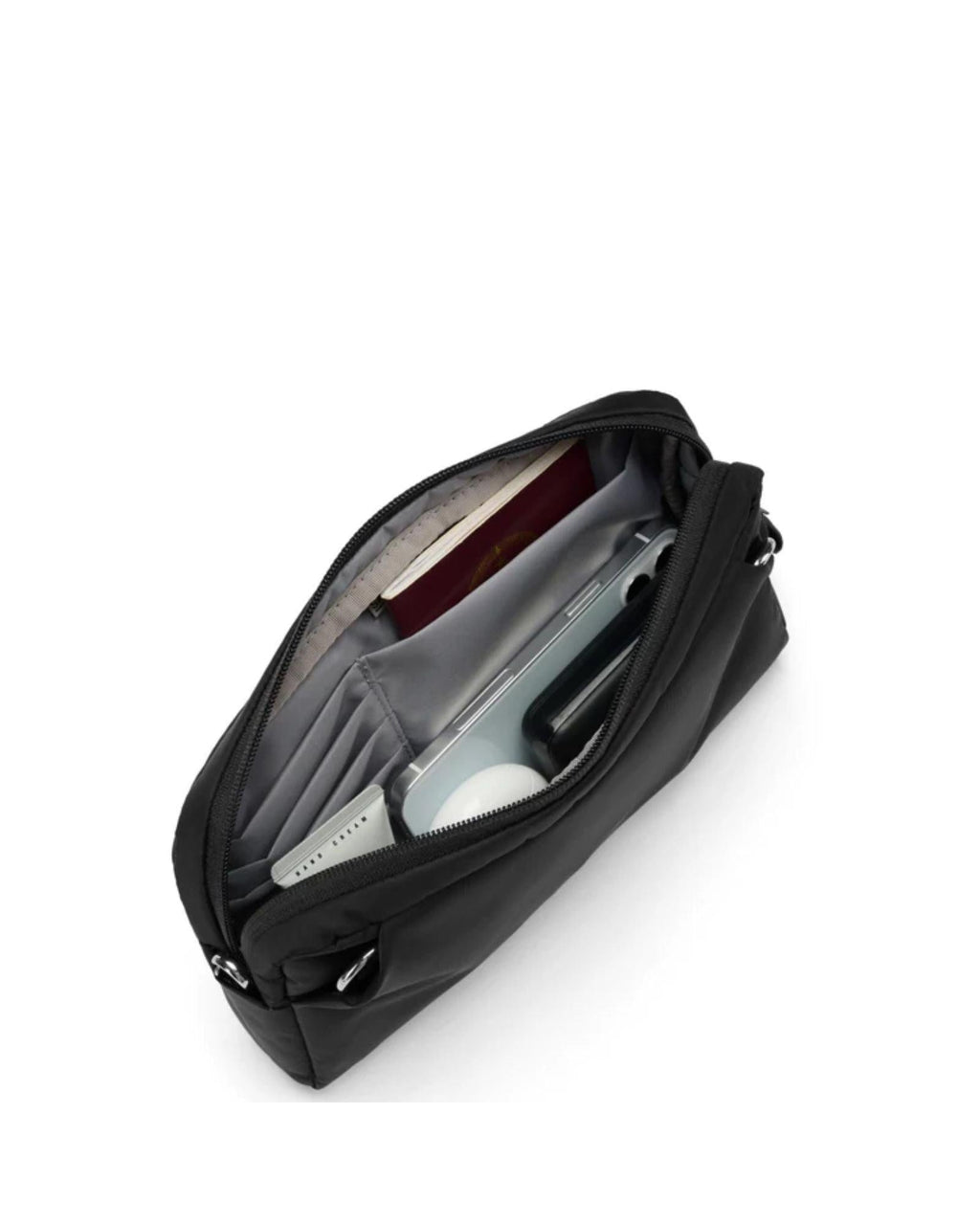 Pacsafe W Anti-Theft 3-in-1 Sling Bag - 1L - Black Interior Image 7