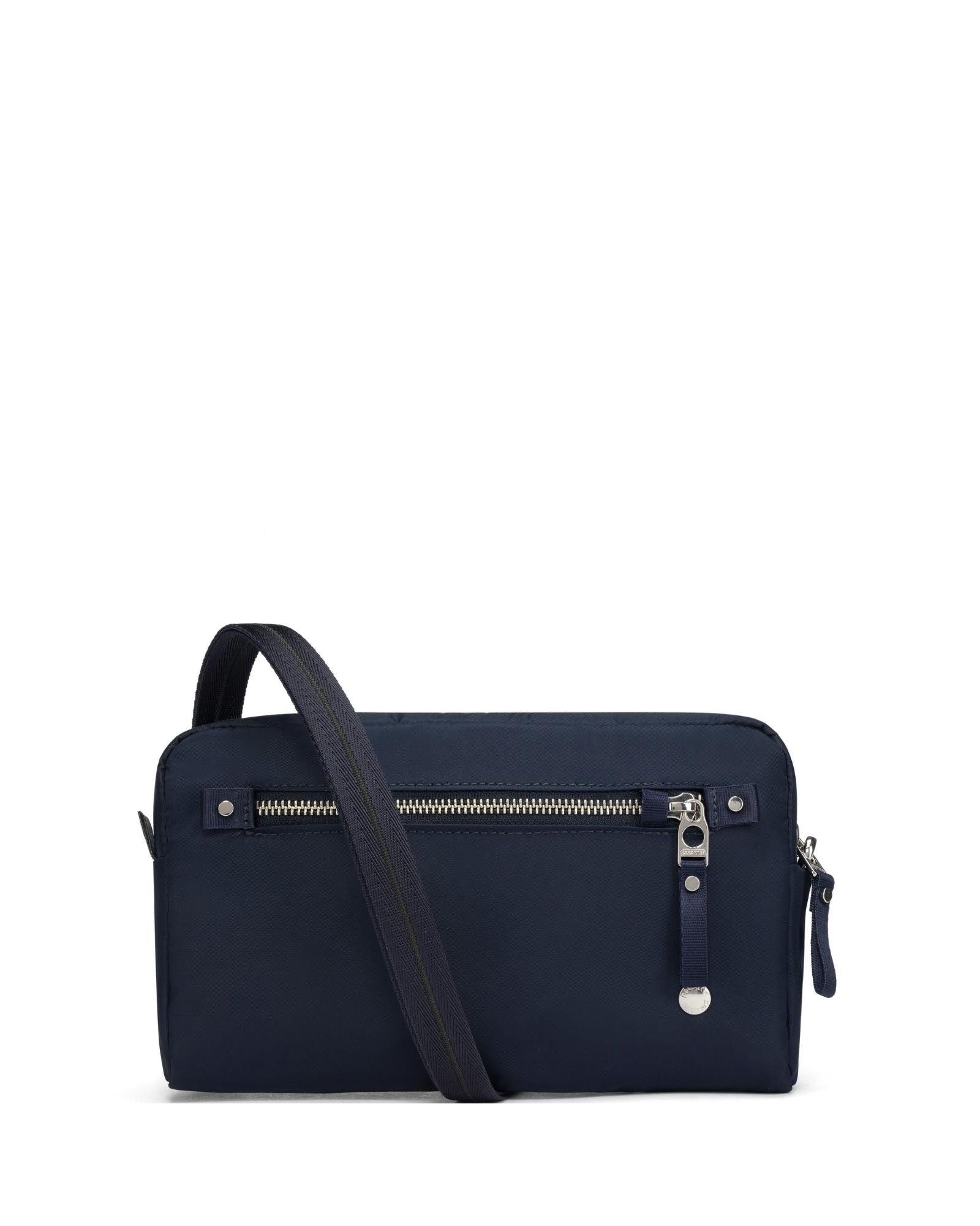 Pacsafe W Anti-Theft 3-in-1 Sling Bag - 1L - Navy Front Image 1