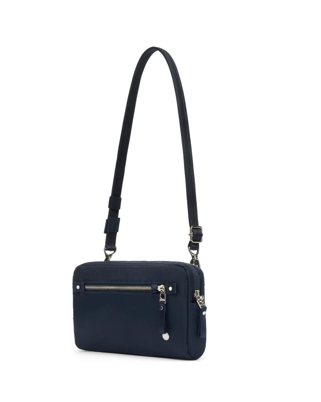 Pacsafe W Anti-Theft 3-in-1 Sling Bag - 1L - Navy Front Left Image 4