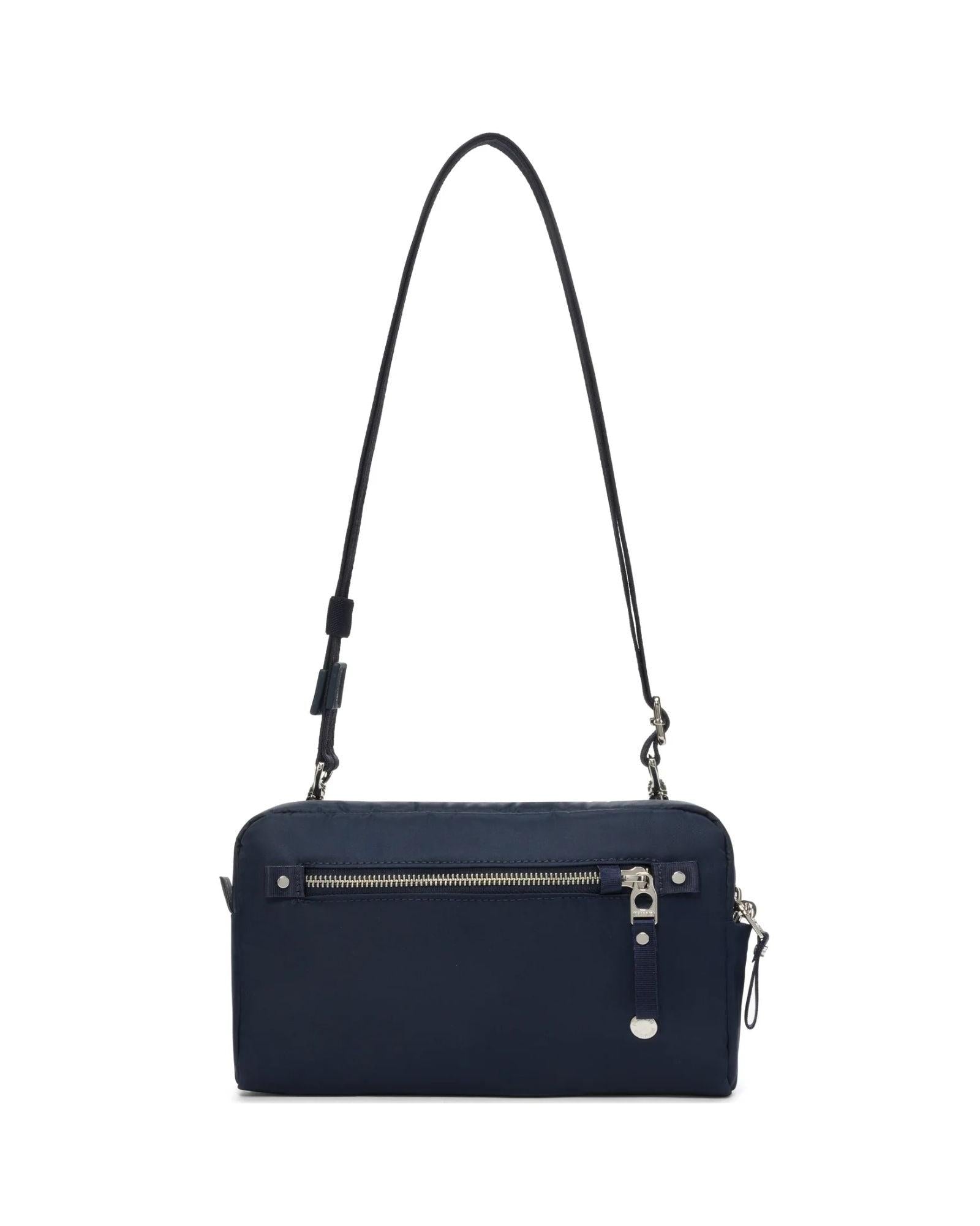 Pacsafe W Anti-Theft 3-in-1 Sling Bag - 1L - Navy Front Image 3