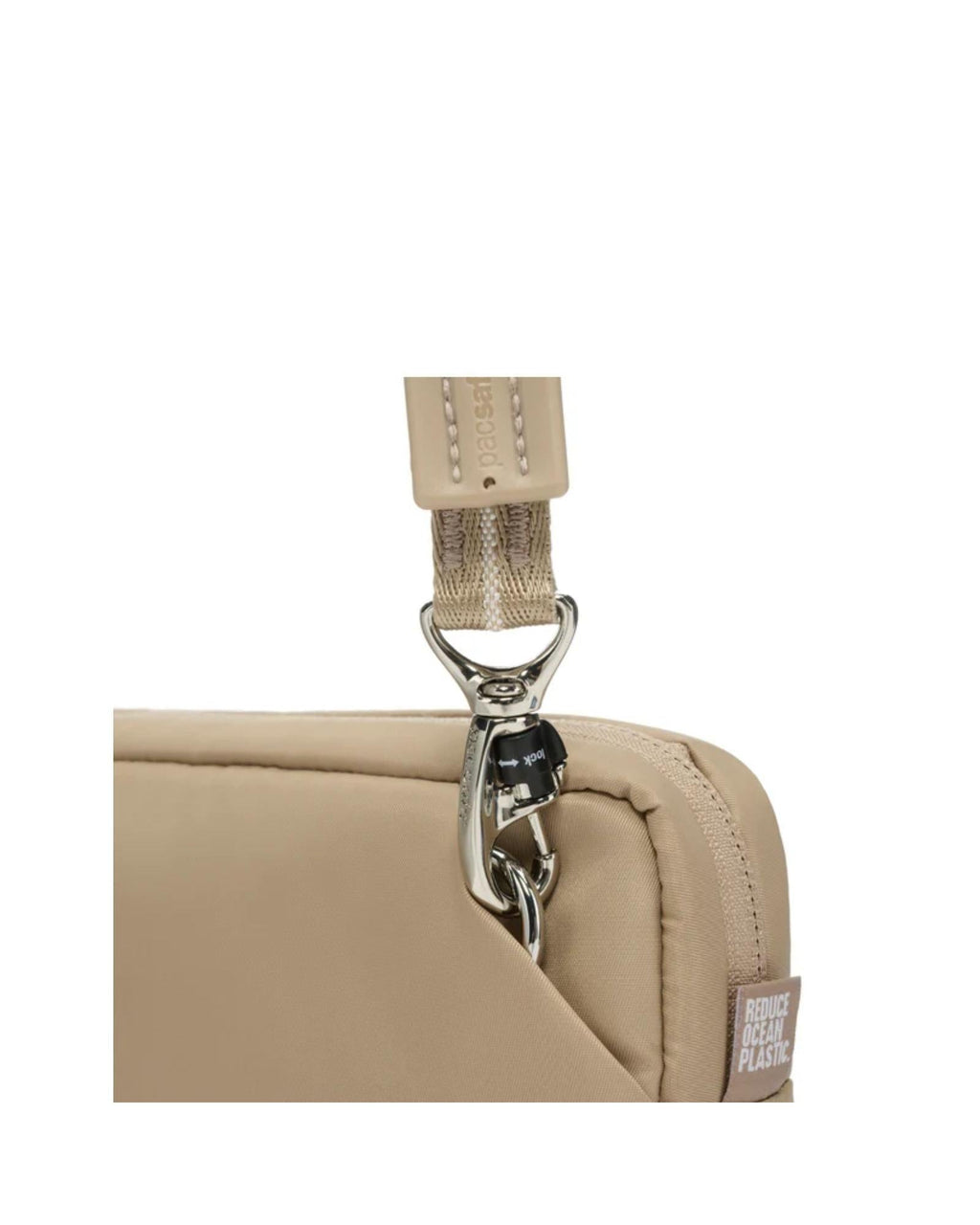 Pacsafe W Anti-Theft 3-in-1 Sling Bag - 1L - Taupe Image 10