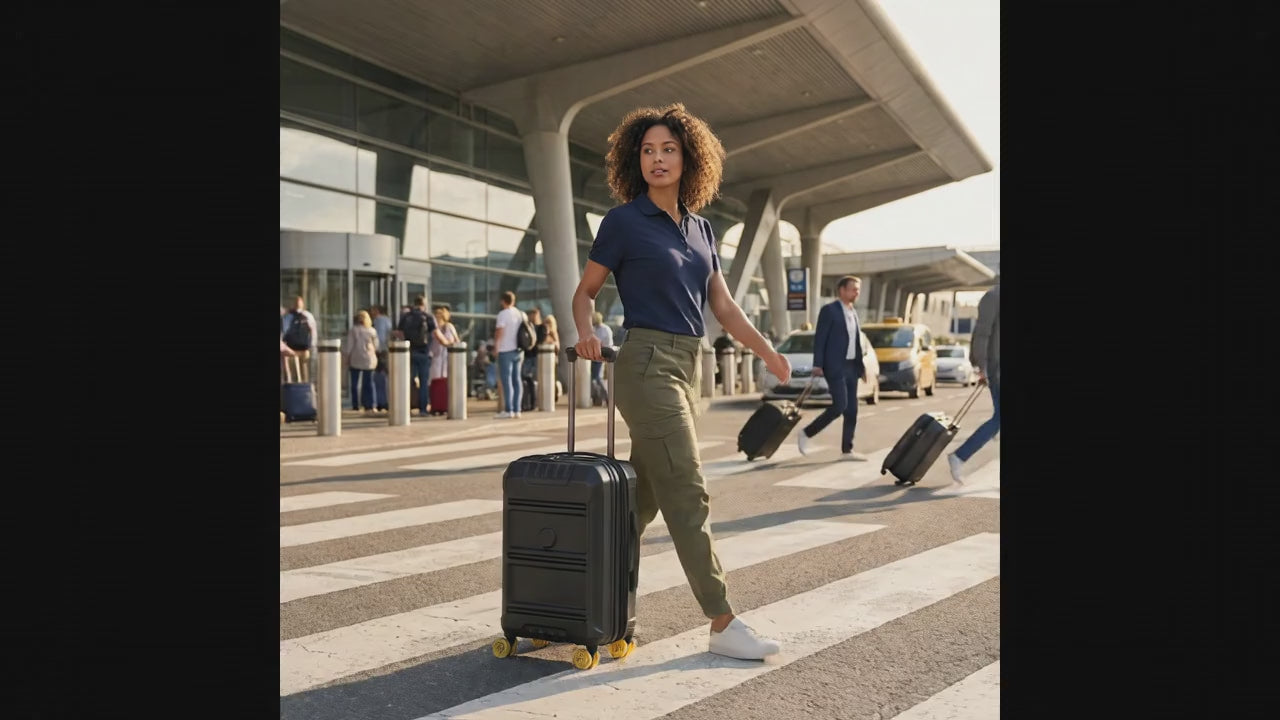 Delsey Rempart 2.0 Expandable Hardside Carry-On Spinner Suitcase - 55cm - Black Image 99