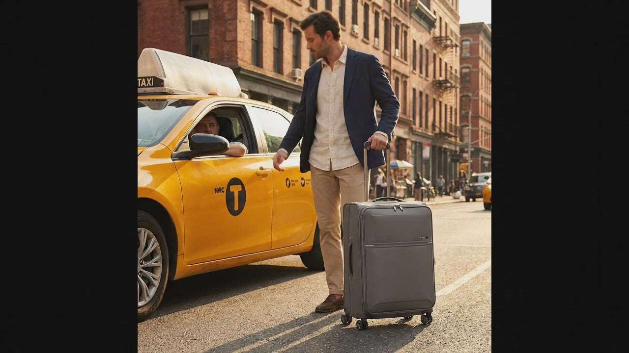 Samsonite 73H Softside Medium Spinner Suitcase - 71cm - Platinum Grey Image 99