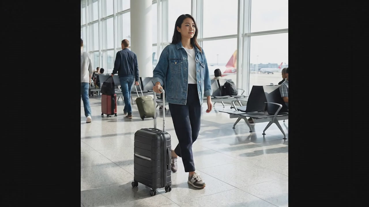 Samsonite Oc2lite Expandable Hardside Carry-On Spinner Suitcase - 55cm - Black