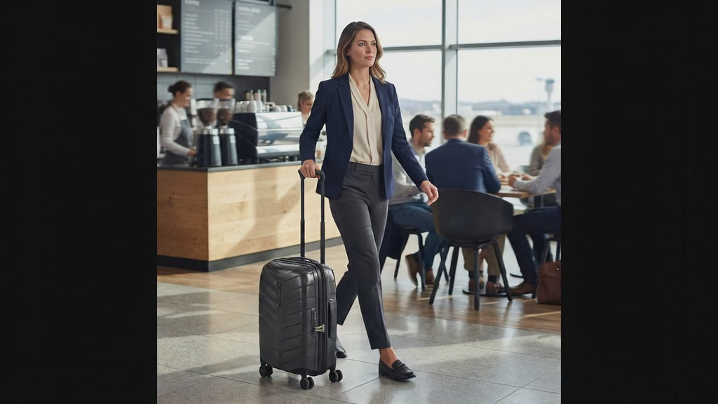 Samsonite Attrix Expandable Hardside Carry-On Spinner Suitcase - 55cm - Anthracite Image 99