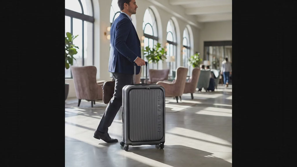 Delsey Securitime Hardside Top Opening Large Spinner Suitcase - 77cm - Anthracite Image 99