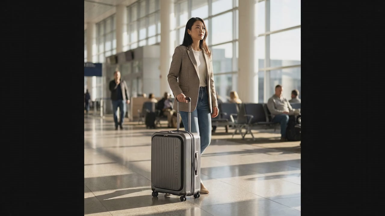 Delsey Securitime Hardside Top Opening Carry-On Spinner Suitcase - 55cm - Anthracite Image 99