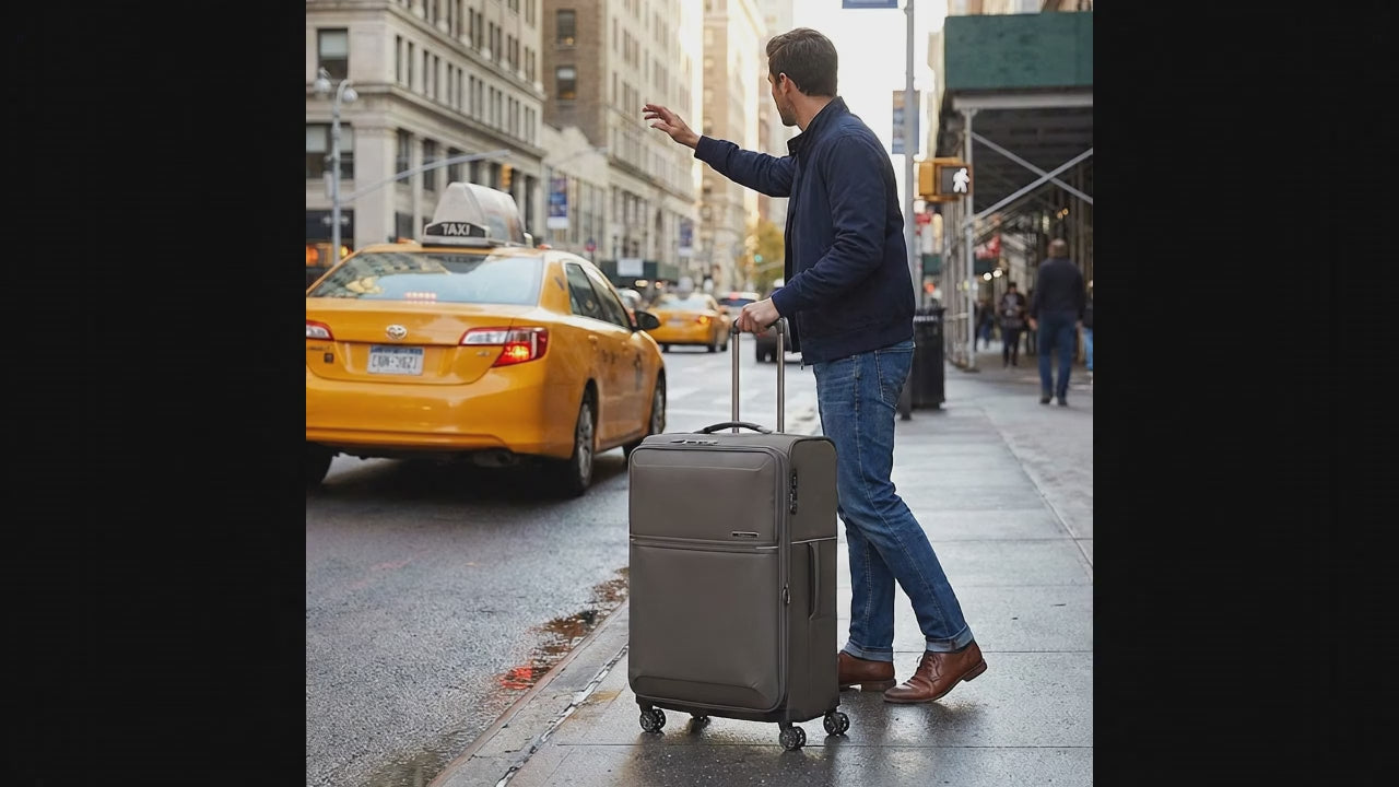 Samsonite 73H Softside Large Spinner Suitcase - 78cm - Platinum Grey Image 99