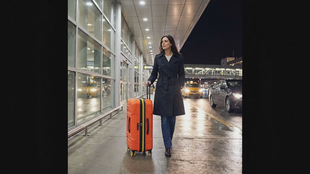 Delsey Rempart 2.0 Expandable Hardside Large Spinner Suitcase - 80cm - Orange Image 99