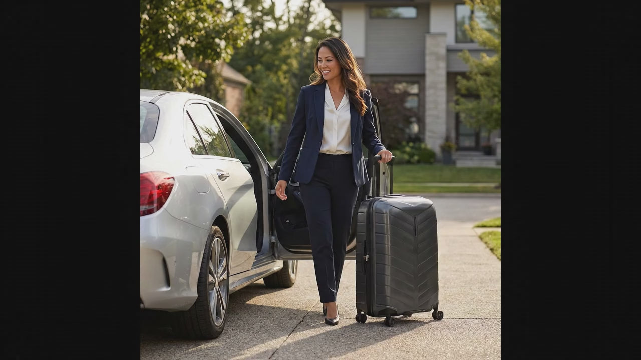 Samsonite Attrix Hardside Medium Spinner Suitcase - 75cm - Anthracite Image 99