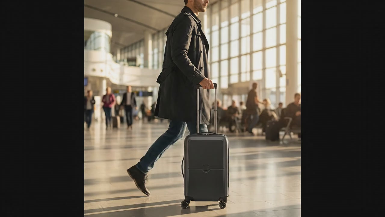 Delsey Turenne 2.0 Hardside Carry-On Spinner Suitcase - 55cm - Black Image 99