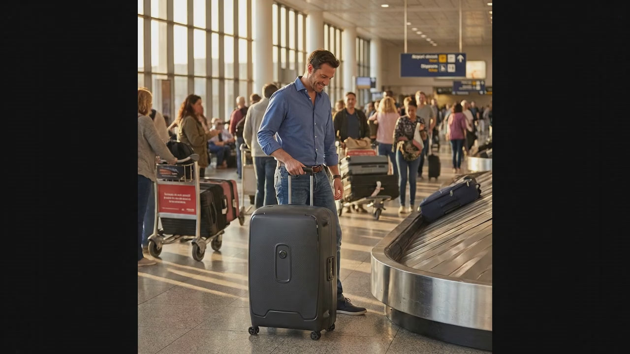 Delsey Moncey MR Hardside Large Zipless Spinner Suitcase - 82cm - Black Image 99