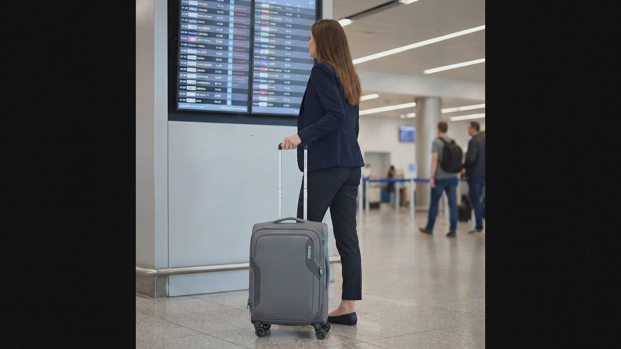 American Tourister Applite 5 Expandable Softside Medium Spinner Suitcase - 72cm - Grey Image 99