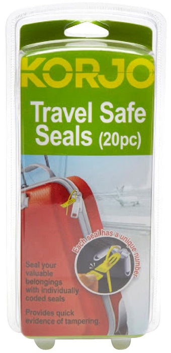 Korjo Travel Safe Seals - 20-Pack