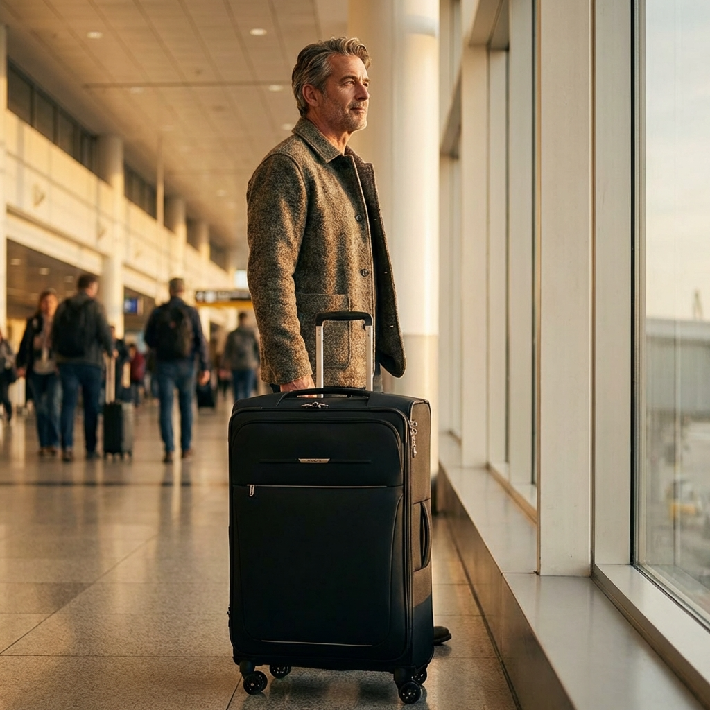 Samsonite B-Lite 5 Expandable Softside Large Spinner Suitcase - 78cm - Black Image 7