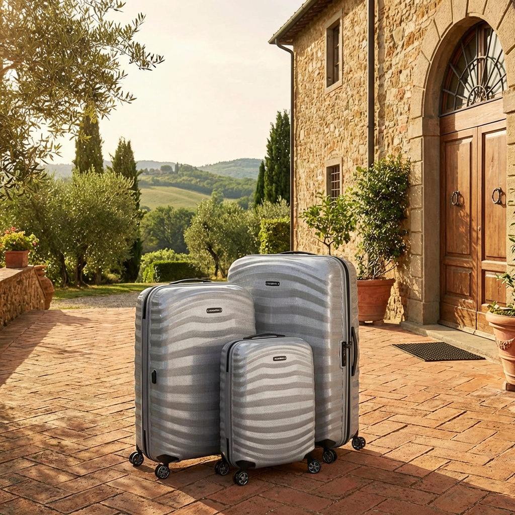 Samsonite Lite-Shock Sport Hardside 3-Piece Spinner Luggage Set - Silver Image 7