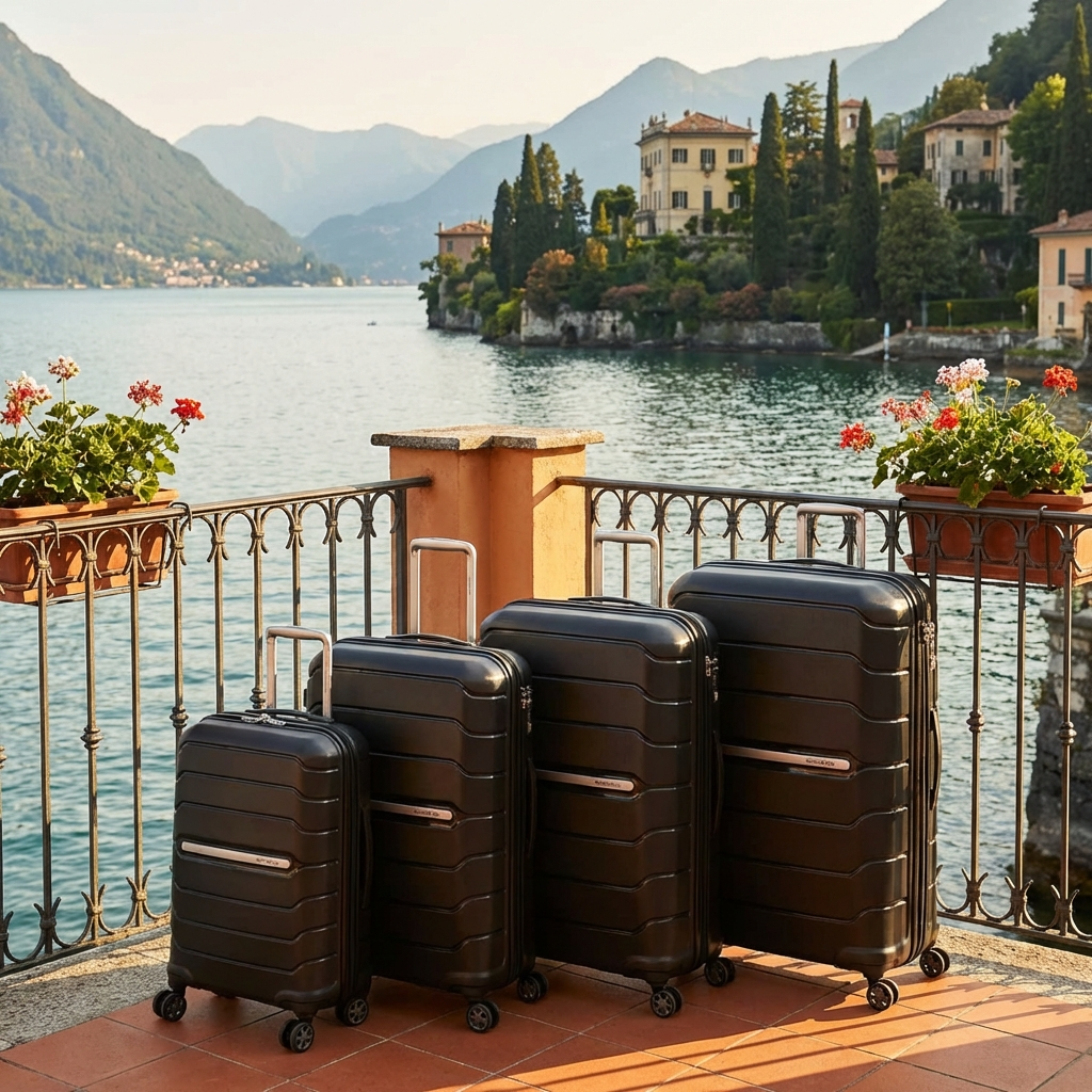 Samsonite Oc2lite Expandable Hardside 4-Piece Spinner Luggage Set - Black Image 9