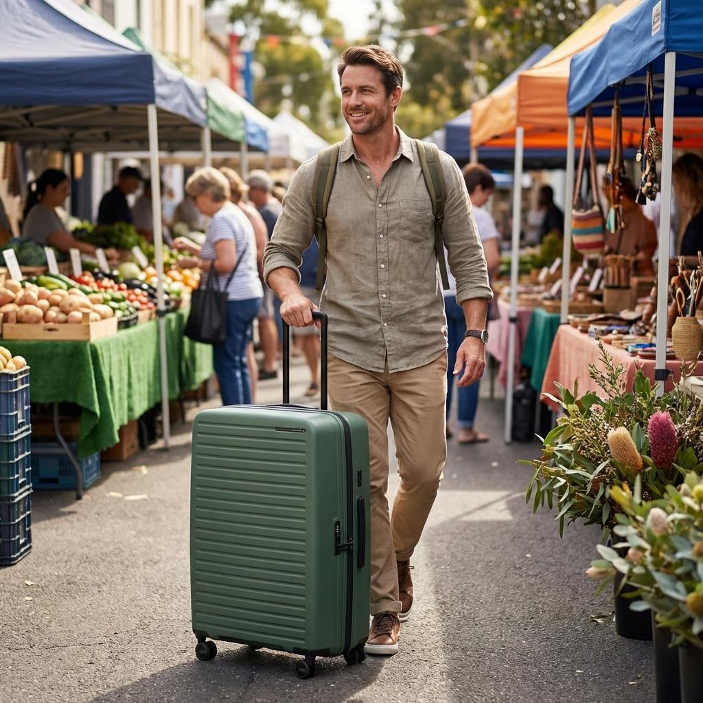 Samsonite Restackd Expandable Large Spinner Suitcase - 75cm - Sage Image 15