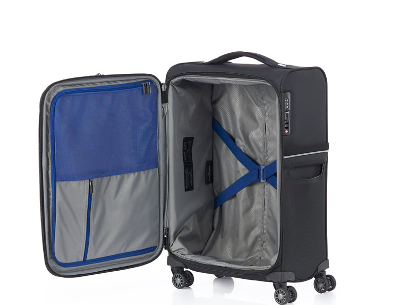 Samsonite 73H Softside Carry-On Spinner Suitcase - 55cm - Black