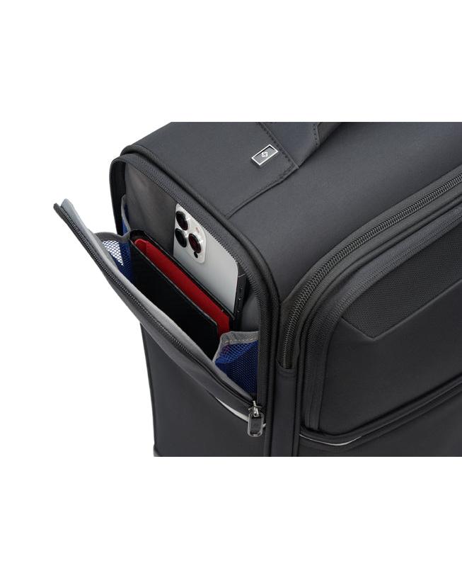 Samsonite 73H Softside Carry-On Spinner Suitcase - 55cm - Black Image 6