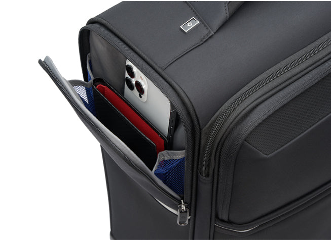 Samsonite 73H Softside Carry-On Spinner Suitcase - 55cm - Black