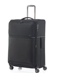 Samsonite 73H Softside Large Spinner Suitcase - 78cm - Black Front Right Image 1