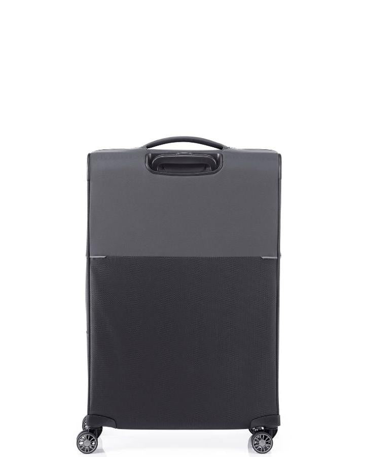 Samsonite 73H Softside Medium Spinner Suitcase - 71cm - Black Back Image 4