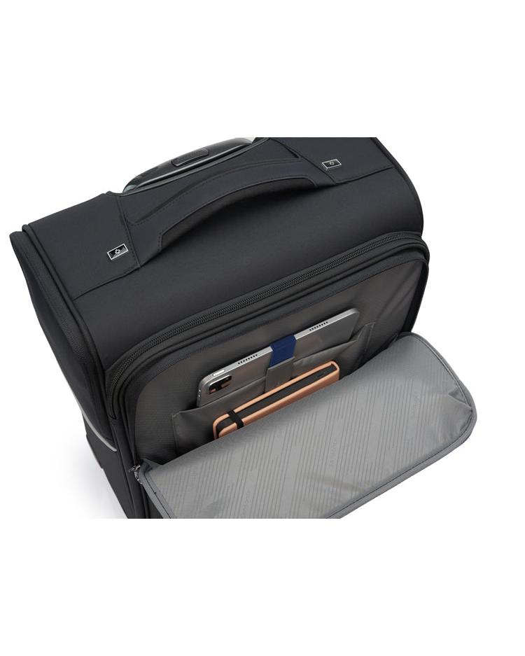 Samsonite 73H Softside 3-Piece Spinner Luggage Set - Black Front Image 5