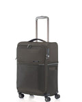 Samsonite 73H Softside Carry-On Spinner Suitcase - 55cm - Platinum Grey Front Right Image 1