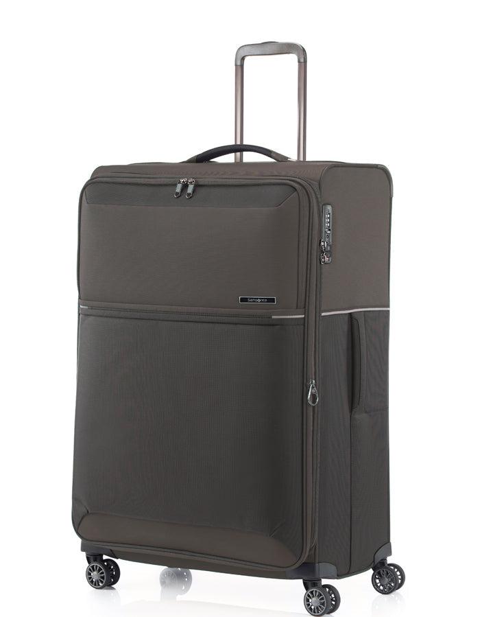 Samsonite 73H Softside Large Spinner Suitcase - 78cm - Platinum Grey Front Right Image 1