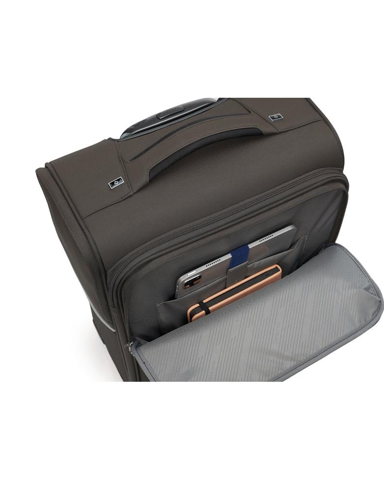 Samsonite 73H Softside 3-Piece Spinner Luggage Set - Platinum Grey Front Image 5