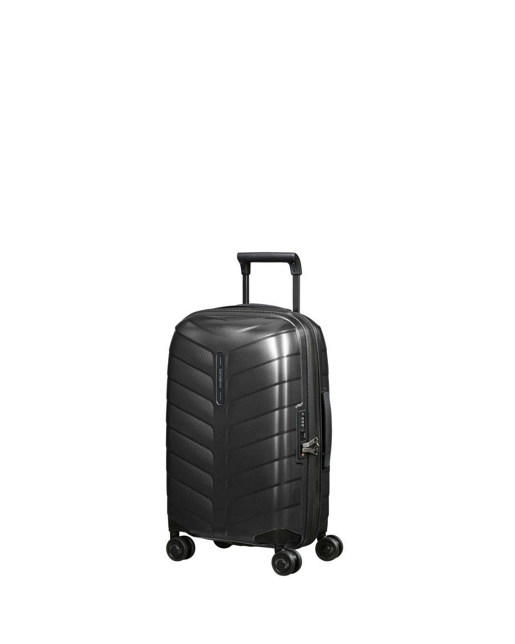 Samsonite Attrix Expandable Hardside Carry-On Spinner Suitcase - 55cm - Anthracite Front Left Image 3