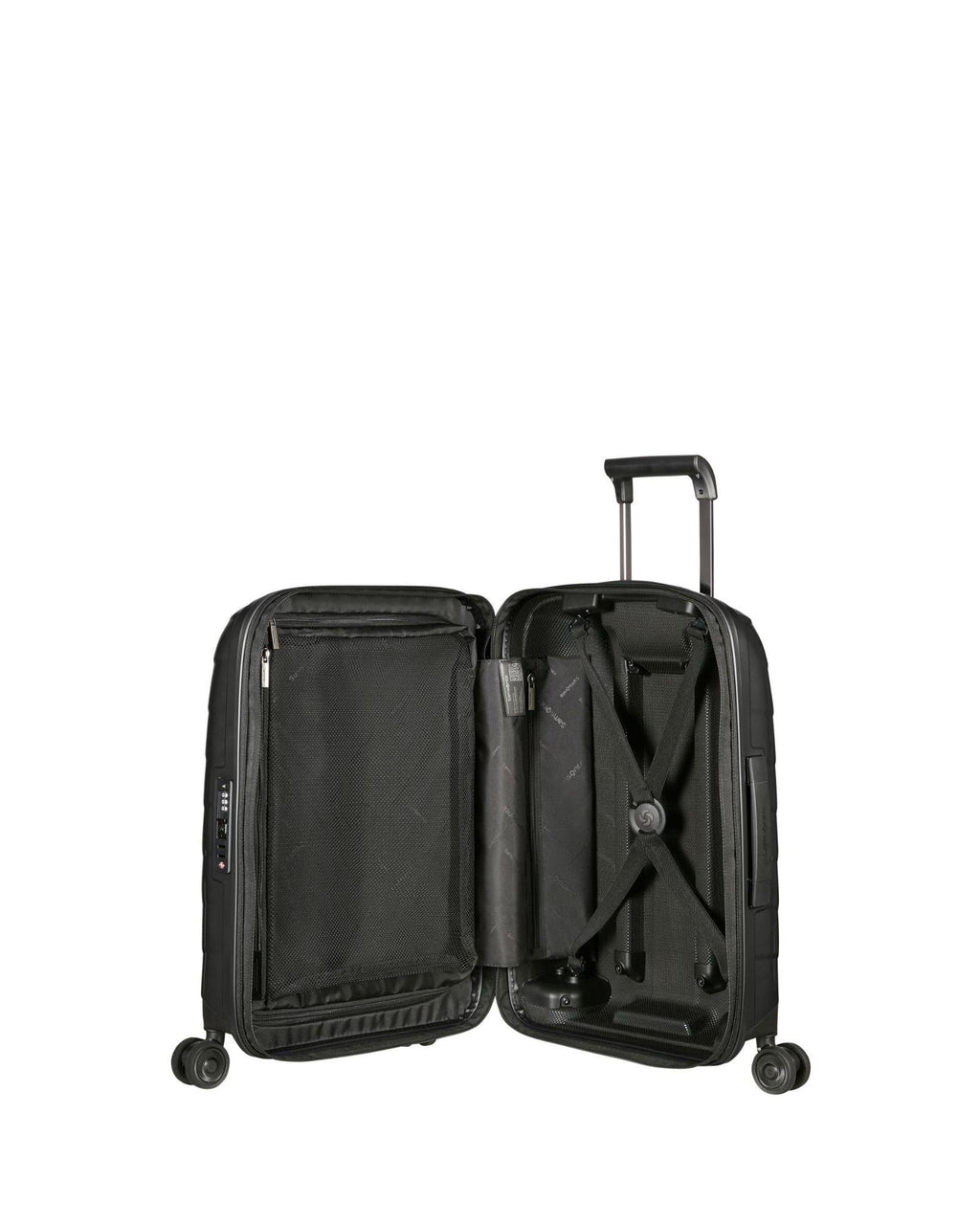 Samsonite Attrix Expandable Hardside Carry-On Spinner Suitcase - 55cm - Anthracite Interior Image 8