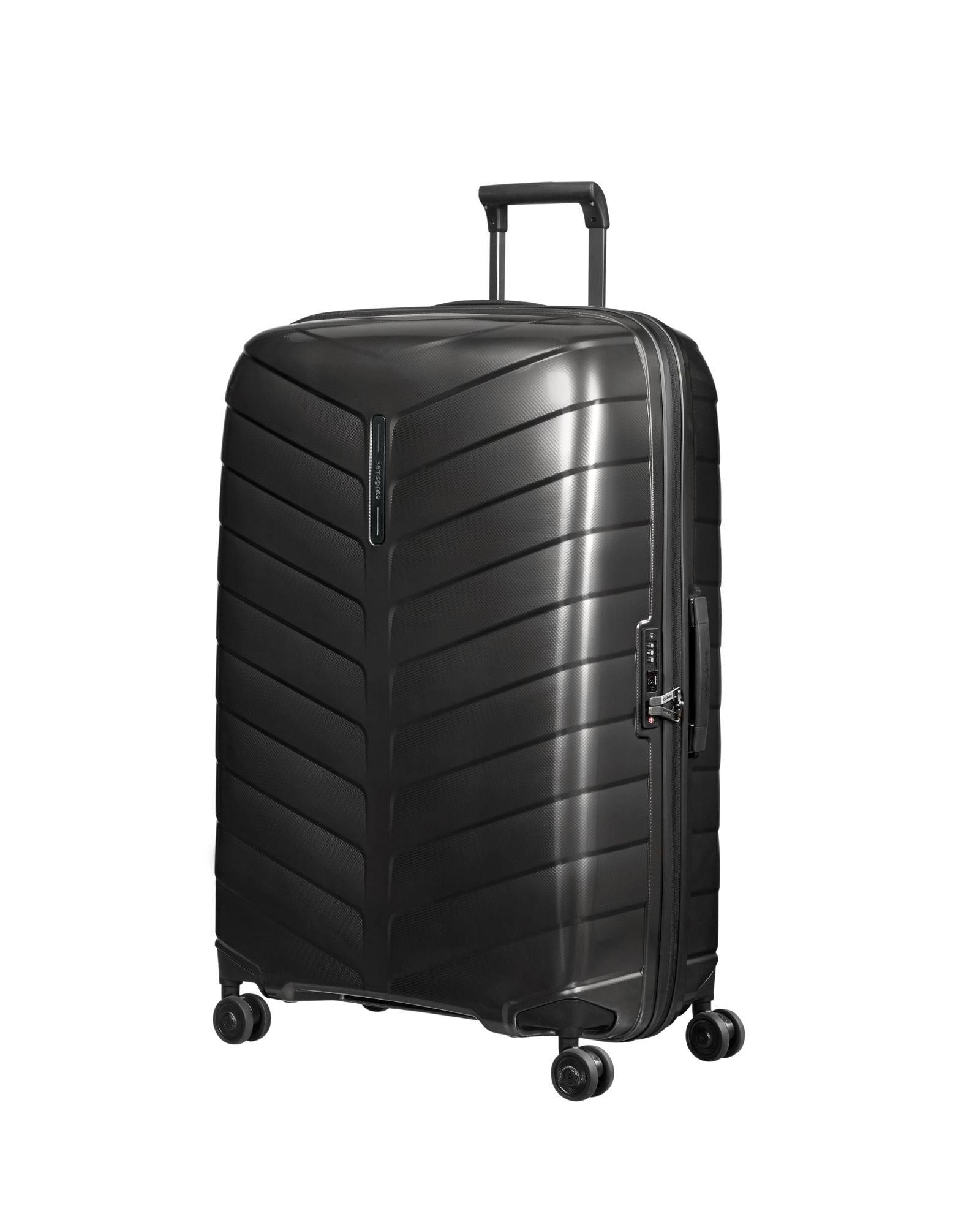 Samsonite Attrix Hardside Large Spinner Suitcase - 81cm - Anthracite Front Left Image 1